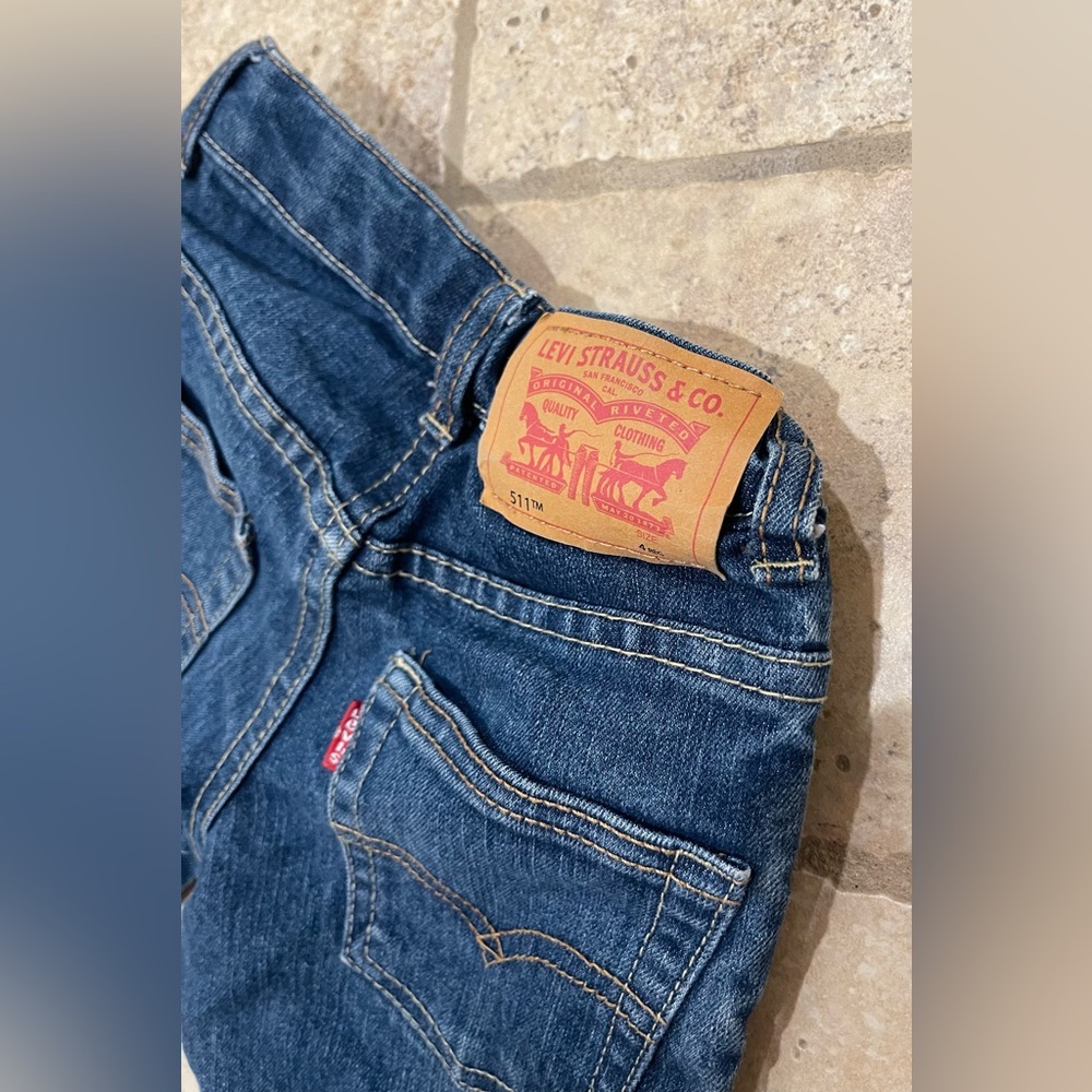 Levi's 511 Slim Fit Denim Jeans - Classic Blue